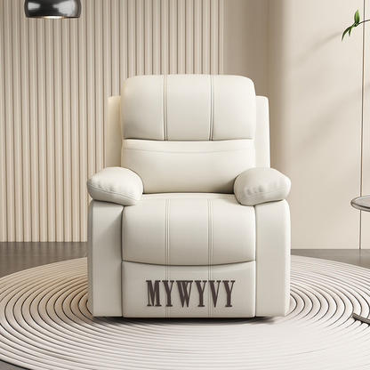 Single Seater Recliner Chair Adjustable Functional Sofa with Phone Holder Side Pocket Ergonomic Living Room Home Theater Lounge Chair