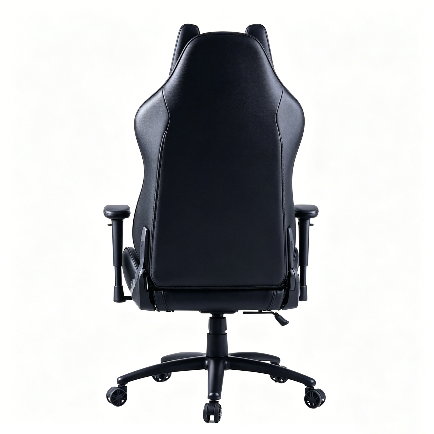 Ergonomic Gaming Chair High-Back PU Leather Office Chair with Lumbar Support, Headrest, Adjustable Armrests and Swivel Base for Gaming and Home Office