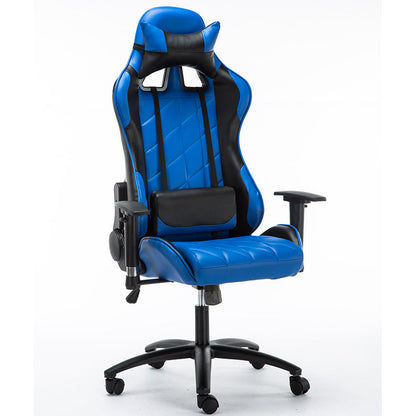 Ergonomic Gaming Chair Diamond-Quilted Racing-Style Reclining Chair with Multi-Color Options