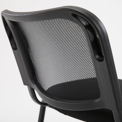 Mesh Training Chair with Foldable Desk Built-in Cup Holder & Pen Slot Stackable Design for Conferences & Classrooms