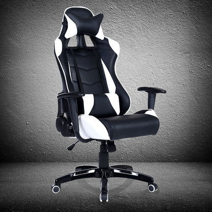 Ergonomic Gaming Chair Classic Racing-Style Reclining Chair with Multi-Color Options