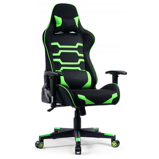 Ergonomic Gaming Chair Tech-Trim Breathable Mesh Racing Chair with Synchro-Tilt Mechanism