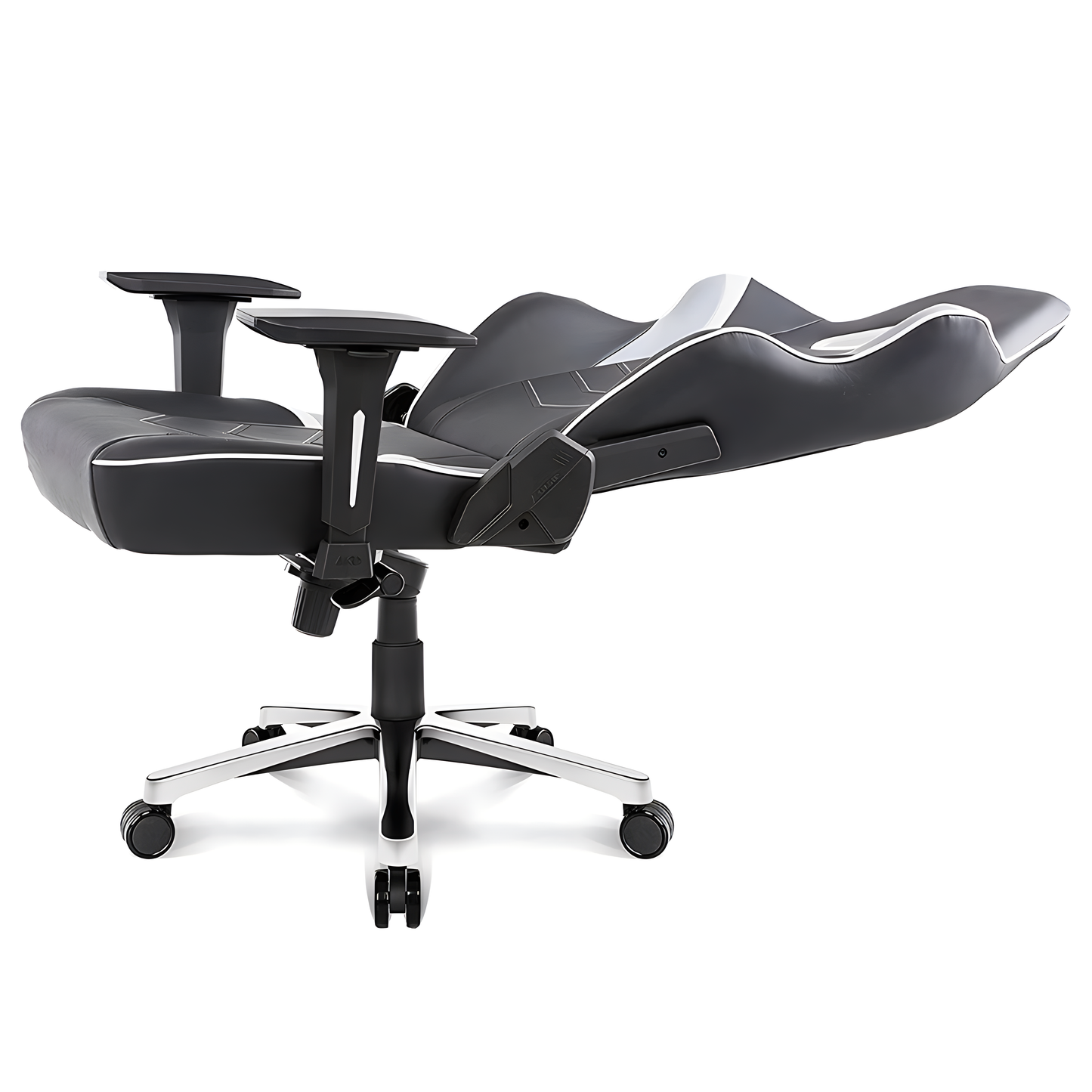 Ergonomic Gaming Chair High Back PU Leather Racing Style Computer Chair with Adjustable Headrest Lumbar Pillow 180° Reclining Swivel Office Chair