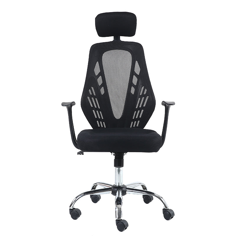 High-Back Mesh Office Chair Ergonomic Desk Chair with Adjustable Headrest & Flip-Up Armrests 360° Swivel & Height Adjustment Multi-Color Chair for Home Office & Gaming