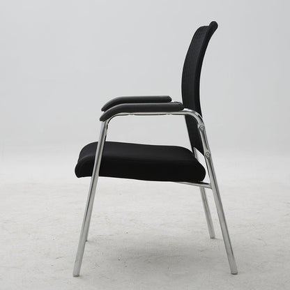 Breathable Mesh Conference Chair Ergonomic Back Support Sturdy Chrome Frame Comfort for Office Meetings & Daily Work