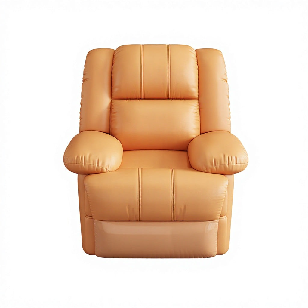 Single Seater Recliner Chair Adjustable Functional Sofa with Phone Holder Side Pocket Ergonomic Living Room Home Theater Lounge Chair