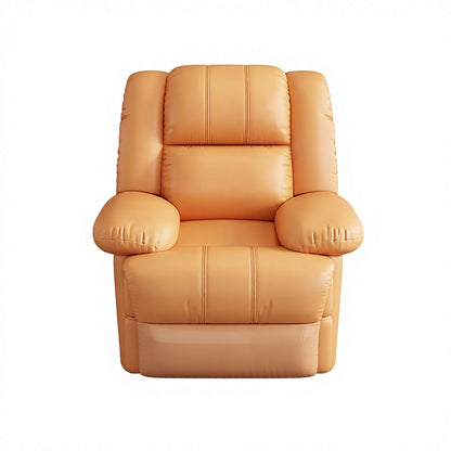 Single Seater Recliner Chair Adjustable Functional Sofa with Phone Holder Side Pocket Ergonomic Living Room Home Theater Lounge Chair