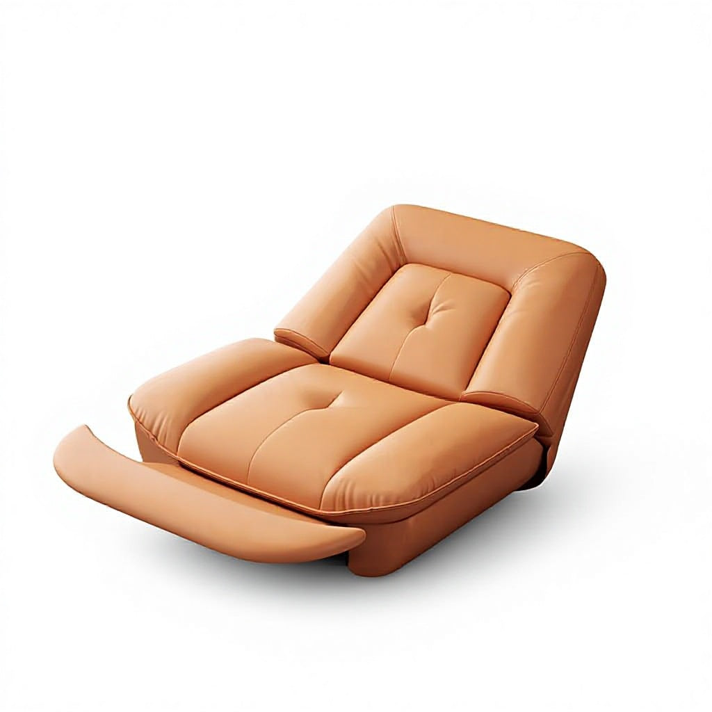Single Seater Recliner Chair Adjustable Functional Sofa with Phone Holder Side Pocket Living Room Home Theater Comfortable Ergonomic Lounge Chair