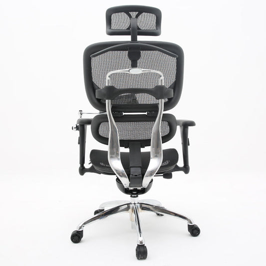 High-End Full Mesh Ergonomic Office Chair Adjustable Headrest & Lumbar Support Desk Chair with 4D Armrests & Laptop Stand 160° Recline & 360° Swivel Multi-Color Chair for Home Office & Gaming