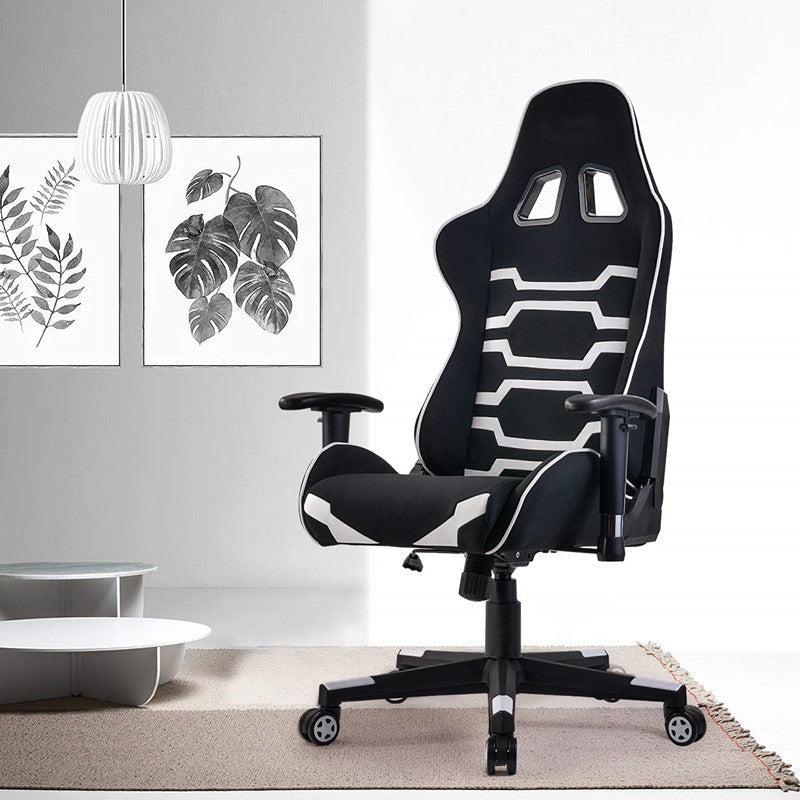 Ergonomic Gaming Chair Tech-Trim Breathable Mesh Racing Chair with Synchro-Tilt Mechanism
