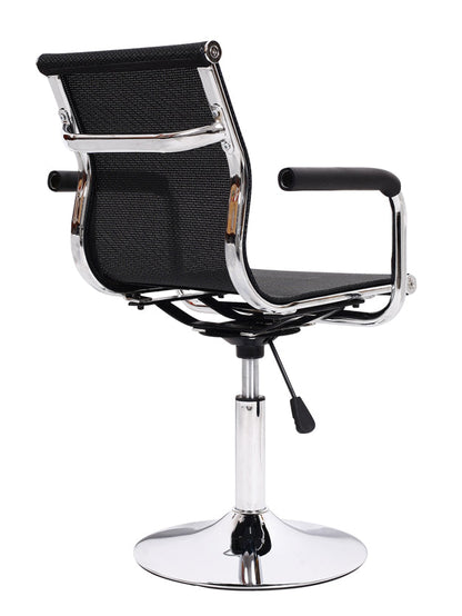 Mid-Back Mesh/PU Leather Office Chair Ergonomic Desk Chair with 2 Base Options 360° Swivel & Height Adjustment Multi-Color Stylish Chair for Home Office & Reception