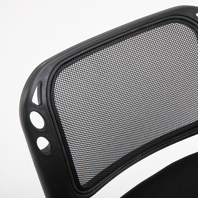 Office Chair Mesh Back with Writing Tablet Armrest Ergonomic Training Room Chair with Metal Frame for Classroom Conference Room and Office Meeting