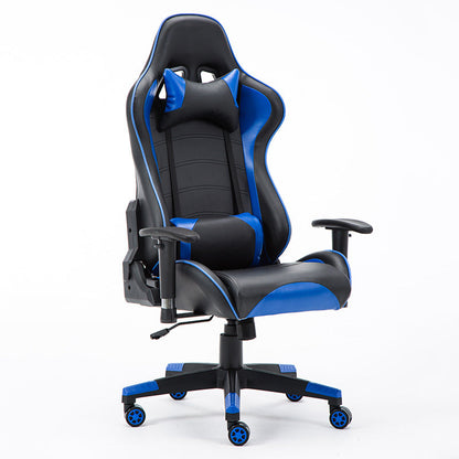 Ergonomic Gaming Chair Stitched Racing-Style Reclining Chair with Multi-Color Options