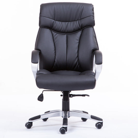 Executive Office Chair High-Back Ergonomic Desk Chair with Premium PU Leather 360° Swivel & Height Adjustment Multi-Color Luxury Office Chair for Home & Corporate Spaces