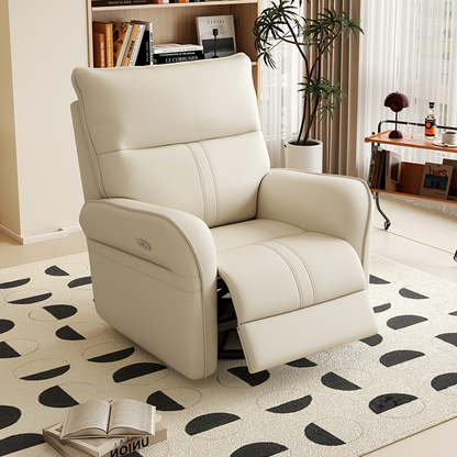 Single Seater Recliner Chair Adjustable Functional Sofa with Phone Holder Side Pocket Living Room Home Theater Comfortable Ergonomic Lounge Chair