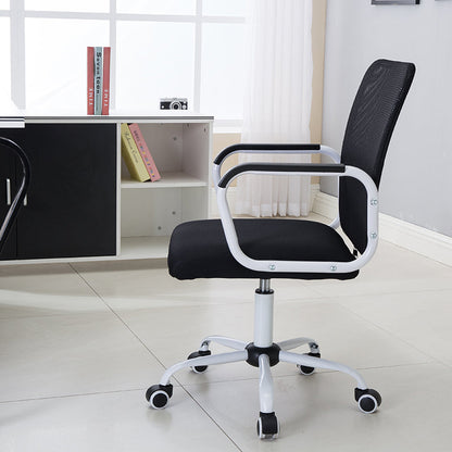 Mid-Back Mesh Office Chair Ergonomic Desk Chair with Breathable Mesh & Padded Seat 360° Swivel & Height Adjustment Multi-Color Chair for Home Office & Conference Rooms