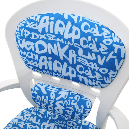 Ergonomic Mesh Office Chair Adjustable Height Desk Chair with Lumbar Support 360° Swivel & Vibrant Prints Multi-Color Chair for Children's Study & Gaming