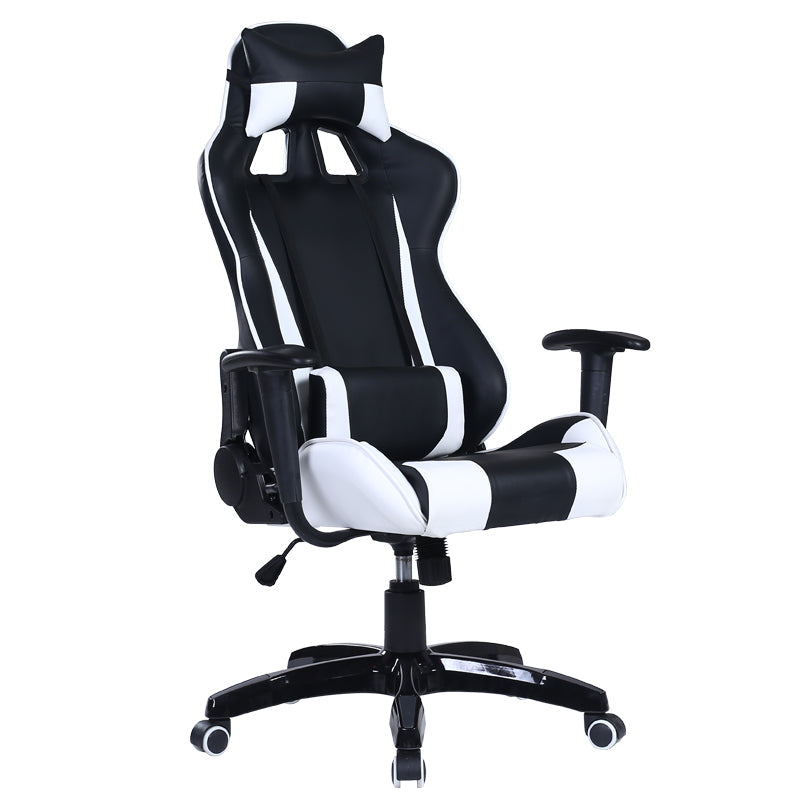 Ergonomic Gaming Chair Classic Racing-Style Reclining Chair with Multi-Color Options