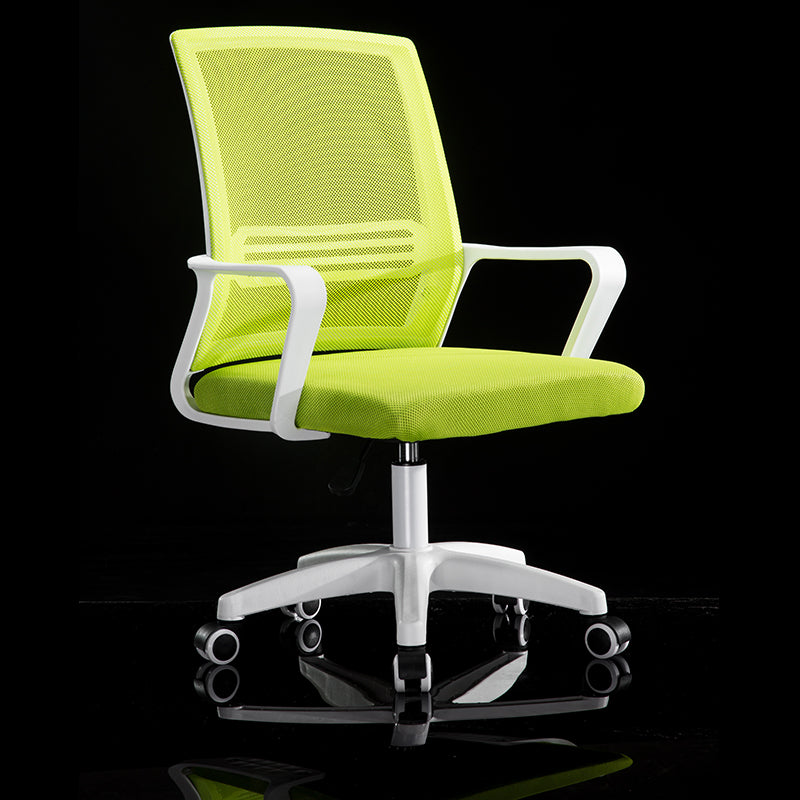 Mid-Back Mesh Office Chair Ergonomic Desk Chair with Breathable Mesh & Padded Seat 360° Swivel & Height Adjustment Multi-Color Chair for Home Office & Conference Rooms