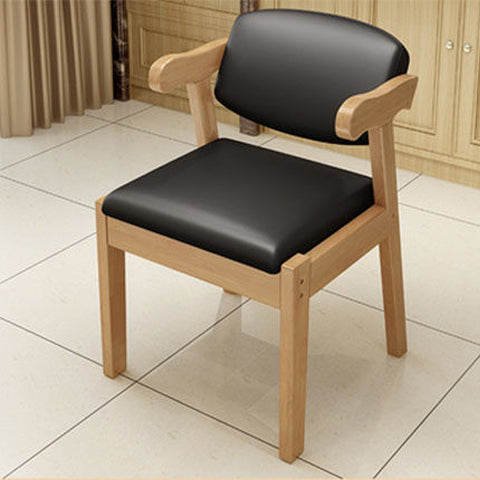 Casual Wooden Armchair Upholstered Cushion Versatile Frame Finishes & Daily Practicality