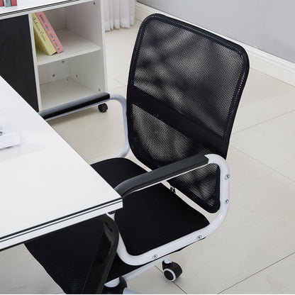 Mid-Back Mesh Office Chair Ergonomic Desk Chair with Breathable Mesh & Padded Seat 360° Swivel & Height Adjustment Multi-Color Chair for Home Office & Conference Rooms