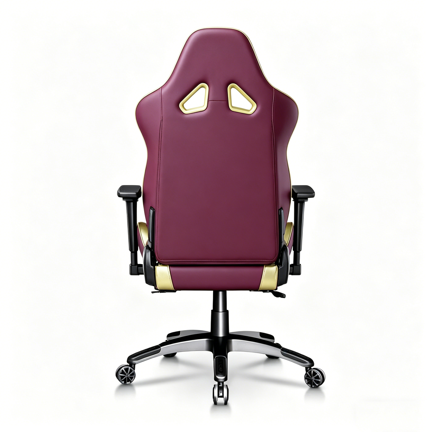 Iron Man Themed Ergonomic Gaming Chair High Back PU Leather Racing Style Computer Chair with Adjustable Headrest Lumbar Pillow and 4D Armrests