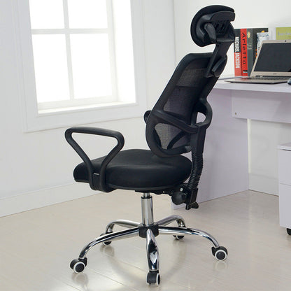 High-Back Ergonomic Mesh Office Chair Reclining Desk Chair with Adjustable Headrest & Armrests 360° Swivel & Height Adjustment Breathable Mesh Chair for Home Office & Gaming