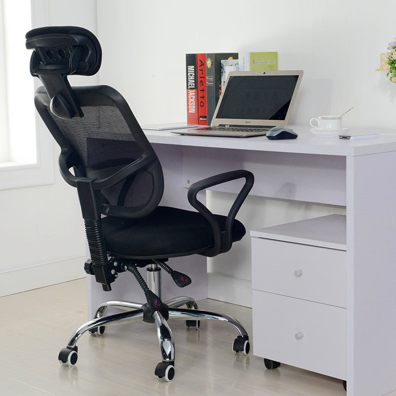 High-Back Ergonomic Mesh Office Chair Reclining Desk Chair with Adjustable Headrest & Armrests 360° Swivel & Height Adjustment Breathable Mesh Chair for Home Office & Gaming