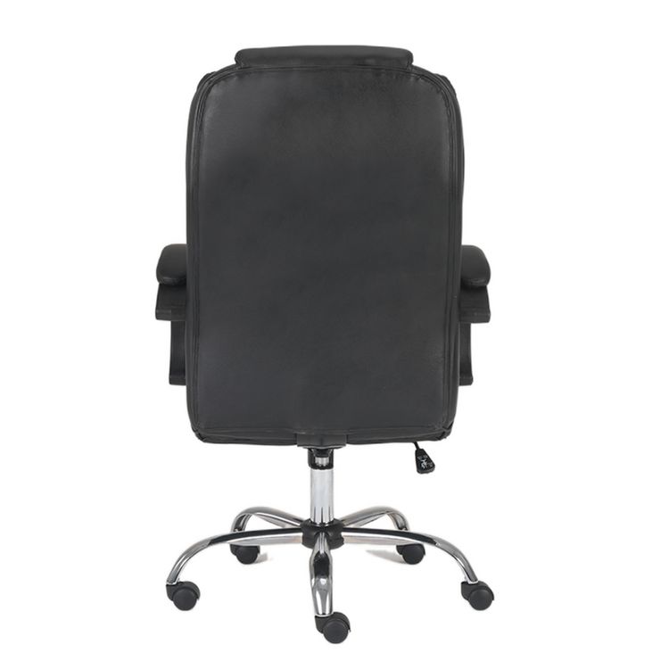 Executive Office Chair High-Back Ergonomic Desk Chair with Premium 360° Swivel & Height Adjustment Classic Black Office Chair for Home & Corporate Spaces